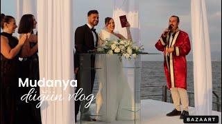 MUDANYA DÜĞÜN VLOG️ kameramda bulduklarım düğün günü ve hazırlıkları ile tüm akşam