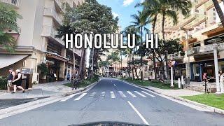 Honolulu Day Drive in 4K