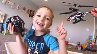 Father & Son GET CRAZY RC HELICOPTER