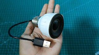 How to make a broken lamp turn into an active speaker