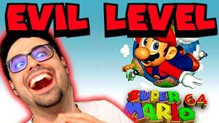 Best Reactions to My EVIL Level Super Mario 64 Edition