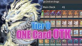 Tier 0 ONE Card OTK Tenpai Dragon in Master Duel 天盃龍