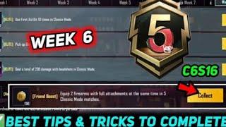 A5 Royal pass ke week 6 machines pubg mobile c6s16 week 6 week 7