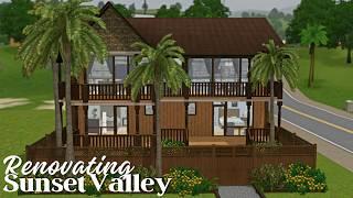 Ocean Vista Cottage - Renovating Sunset Valley  The Sims 3 Speed Build