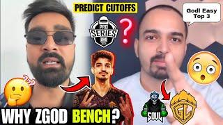 AnkiiBot Reply Why ZGod Bench? Mazy Predict SouL GodL BMPS Round 1 Cutoffs.