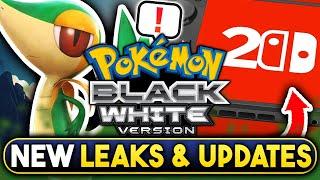 POKEMON NEWS NEW NINTENDO LEAK UPDATES BLACK & WHITE REMAKE RUMORS SWITCH 2 GAMES & MORE