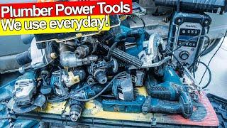 PLUMBER POWER TOOLS I USE EVERYDAY