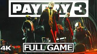 PAYDAY 3 Full Stealth Gameplay Walkthrough  No Commentary 【FULL GAME】4K 60FPS Ultra HD