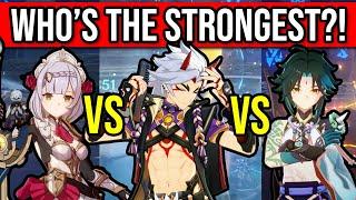 DPS SHOWDOWN Itto vs Xiao vs Noelle CRAZY UNEXPECTED results Genshin Impact