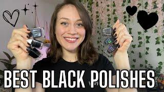 My 8 Favorite Black Nail Polishes   Favorite Color Series