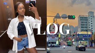 VLOG Living in Korea  Busan  Teddy Blake  A week in my life