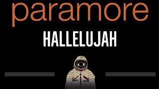 Paramore • Hallelujah CC  Karaoke Instrumental Lyrics