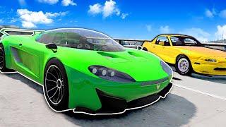 Racing the WEIRDEST CARS in BeamNG Drive