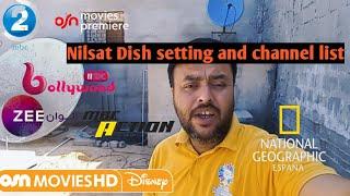 Nilsat 7w 2 fit dish full setting