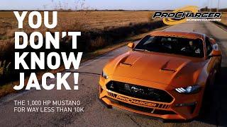 PROCHARGED 1000 HP MUSTANG WITH 2 MODIFICATIONS???