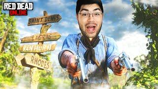 KOVBOY HAYOTI... YANGI SERVERDA VIJIVANIYA - RED DEAD ONLINE RP