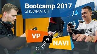 Weird Controllers CSGO Showmatch  Virtus Pro vs Natus Vincere  Bootcamp 2017