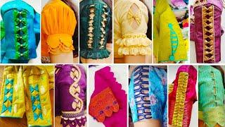 Latest Blouse Sleeve DesignsSimple And Daily Ware Blouse Hand Ideas