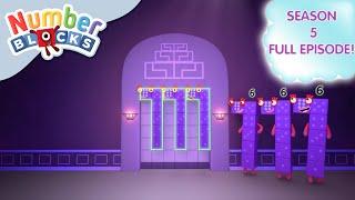 @Numberblocks- Puzzle Squares   Shapes  Season 5 Full Episode 23  Learn to Count