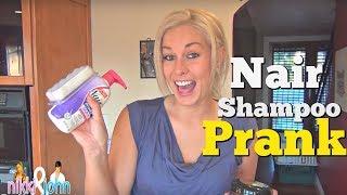 NAIR SHAMPOO PRANK - Top Girlfriend and Boyfriend Pranks