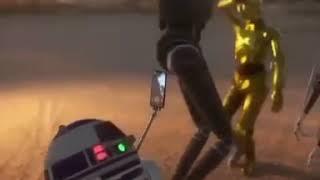 Star Wars Droid Edit Shake It begins the scenes