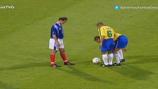 Ronaldo Zidane & Roberto Carlos Legendary Show France vs Brazil 1997