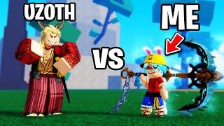 Admin Uzoth vs imFiji in Blox Fruits PvP