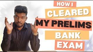 How I cleared Prelims  Bank Exam preparation  SBI  IBPS  Tamil  Moses Prem