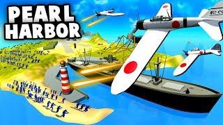 BATTLE of PEARL HARBOR The PACIFIC WAR of WW2 Ravenfield Best Mods