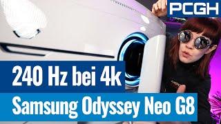 Samsung Odyssey Neo G8  4K und 240 Hz im Test  bestes Gaming-Display?