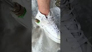 How we make our white shoes clean again #doityourself