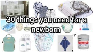 30 things to buy for a newborn baby  baby shopping list