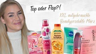 XXL aufgebrauchte Beautyprodukte März 2023  Top oder Flop?  Michèle Schmidt