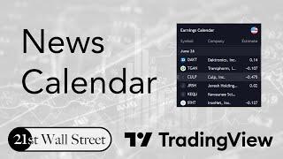 Earnings and News Calendar  TradingView