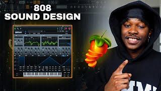 HOW I MAKE DRILL 808s FROM SCRATCH IN 2023 FL Studio Tutorial for Beginners