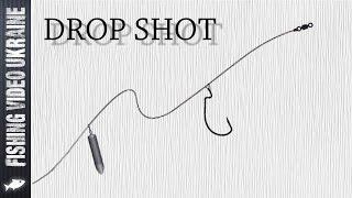 Drop-shot rigging. Production. drop-shot D