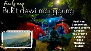 Camping diatas lautan awan‼️family camp bukit dewi manggung subang Jawa barat