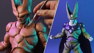 Sculpting PERFECT CELL  Dragon Ball Z  Timelapse 