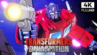 TRANSFORMERS DEVASTATION All Cutscenes Full Game Movie 4K 60FPS Ultra HD