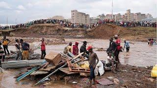 Kenya  4 personnes sauvées dun bâtiment effondré