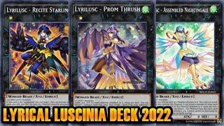 【YGOPRO】 LYRICAL LUSCINIA DECK 2022- NEW BANLIST