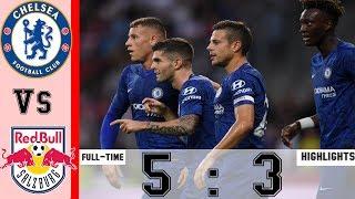 Chelsea vs SalzburgRed Bull 5-3 - Highlight Goals  2019 HD Pedro score a magic goal for blue