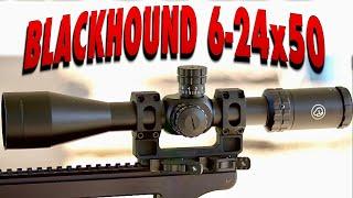 Blackhound Optics 6-24x50 FFP MOA Review