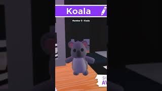 My top favorite pets in Adopt Me#shorts#roblox#adoptme#adoptmeroblox#adoptmepets