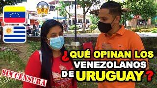 Esto OPINAN los VENEZOLANOS sobre URUGUAY - ¡NO ME LO ESPERABA