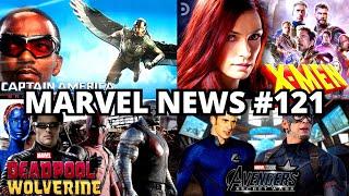 MARVEL NEWS #121 Poster Captain America 4  Equipe féminine X-Men du MCU ? Retour Chris Evans...