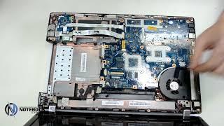 Packard Bell EasyNote TM85 - Disassembly and cleaning