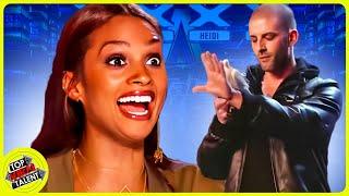 HOW IS HE DOING THIS? Jaw Dropping Magician Leaves Got Talent Judges AMAZED