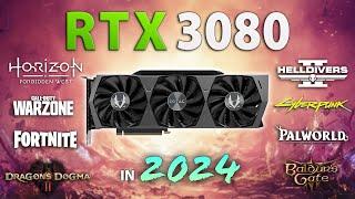 RTX 3080 + Ryzen 7 5800X3D in 2024  Test in 24 Games 1440p