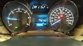 Programming in new instrument cluster and correcting the mileage on 2012 Ford Ranger